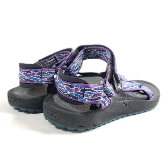 Teva Womens Size 6 Sports Sandals Multicolor Pattern Adjustable Straps - Picture 4 of 8